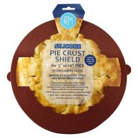 Pie Crust Shield Silicone 9"-10"