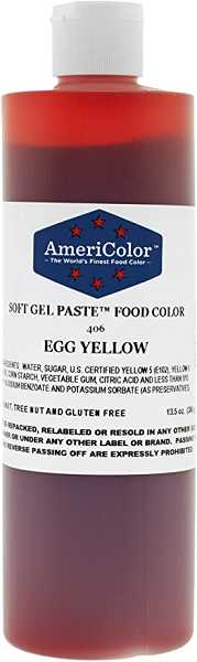 Egg Yellow 13.5 OZ (382g) Soft Gel Paste