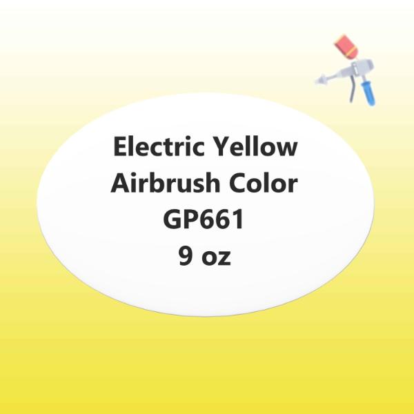 Electric Yellow 9 OZ (255g) AmeriMist Airbrush