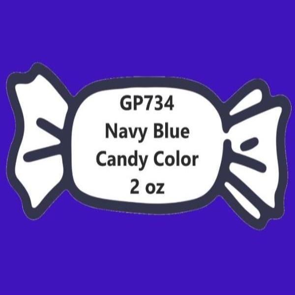 Navy Blue 2 OZ (56g) Candy Color Americolor