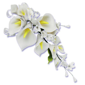 Calla Lily Spray White Lg GP 3 CT