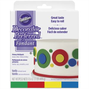 Fondant Multipack Primary Colors 24 OZ