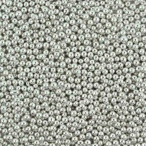 Silver Dragees #1 (4mm) 3 OZ