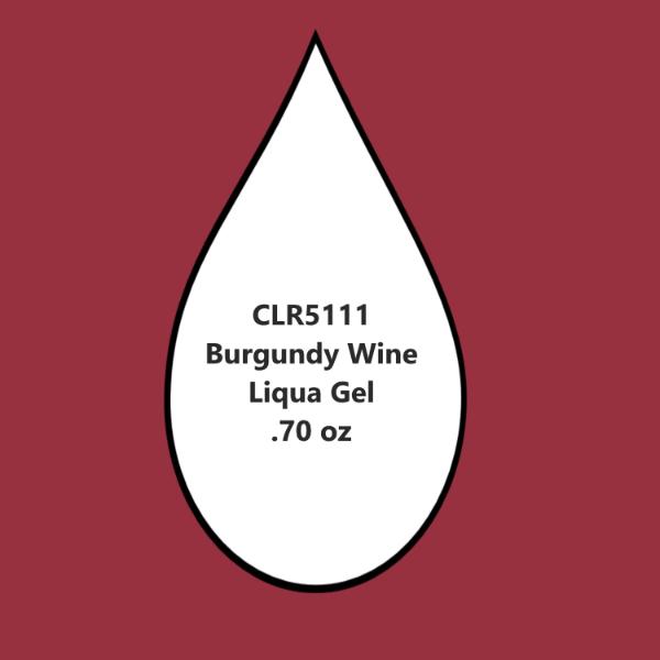 Burgundy Wine .70 Fluid OZ Liqua Gel