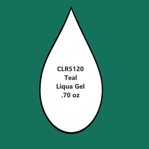 Teal Green .70 Fluid OZ Liqua Gel