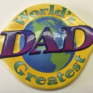 Worlds Greatest Dad Cake Plaques 12 CT