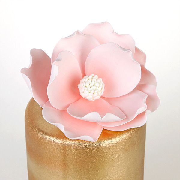 Magnolia Pink 4 1/2"x 4 1/2" 3 CT