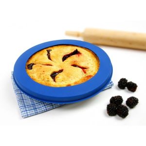 Pie Crust Shield Silicone 10″