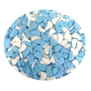Baby Feet Blue Quins 1 LB