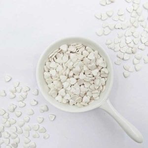 Hearts White Pearl 1 LB