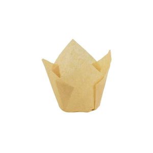 Natural Tulip Cup 2″ Base 1 5/8” to 2 3/4″ 200 CT