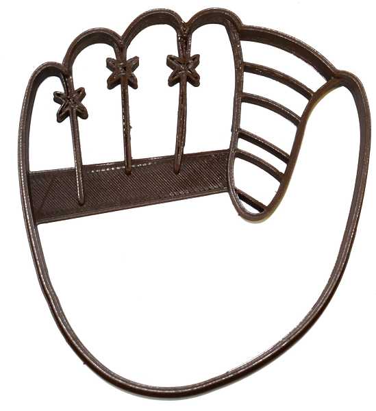 Baseball Glove Cookie Cutter