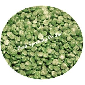 Dot Pearl Green Mini Quins 5 OZ