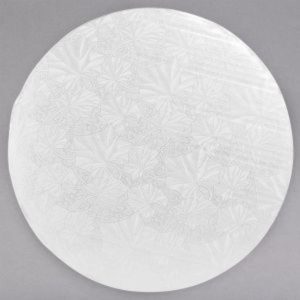 12″ White Round DBWL EA