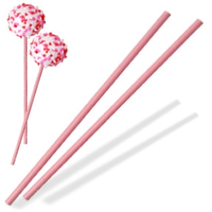 Sucker Stick Pink 4″ x  5/32″ Approx. 1,000 CT
