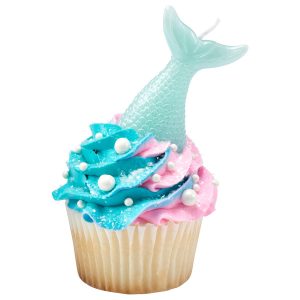 Mermaid Shaped Candles 6 Set