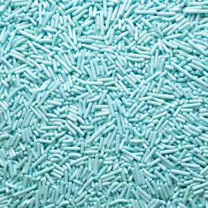 Baby Blue Pearlized Sprinkle Bits 1 LB