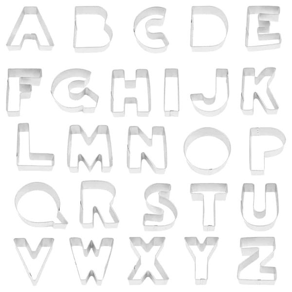 Alphabet Cutter 3" 26 PCS Set - Image 2