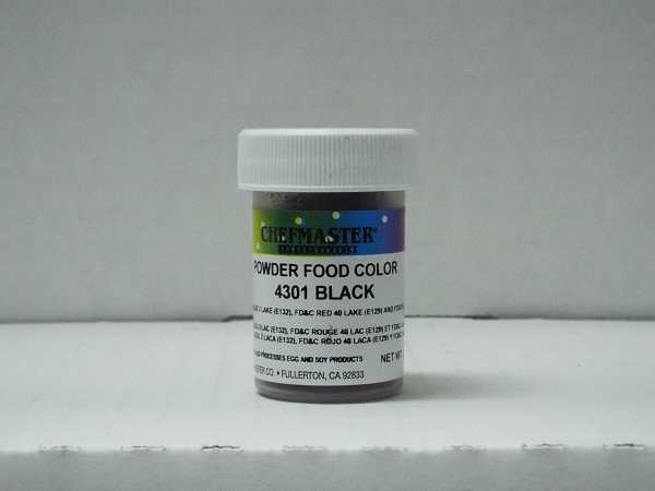 Dry Powder Candy Color Black 3 GR