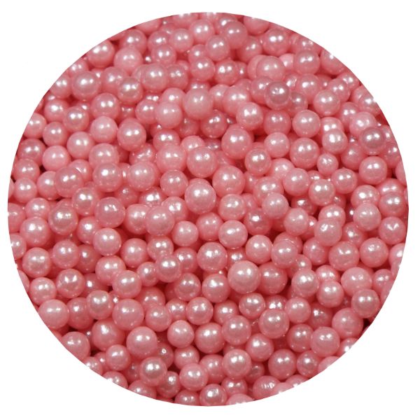 Pink Pearl Beads 1 LB
