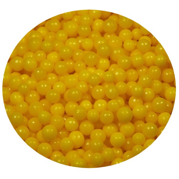 Yellow (Sunflower) Beads (4 MM) 6 OZ