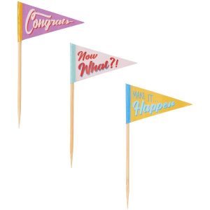 Pennant Assortment DecoPics 72 CT