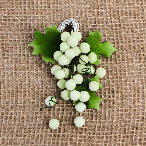 Green Grape Cluster GP 4.5" 8 CT