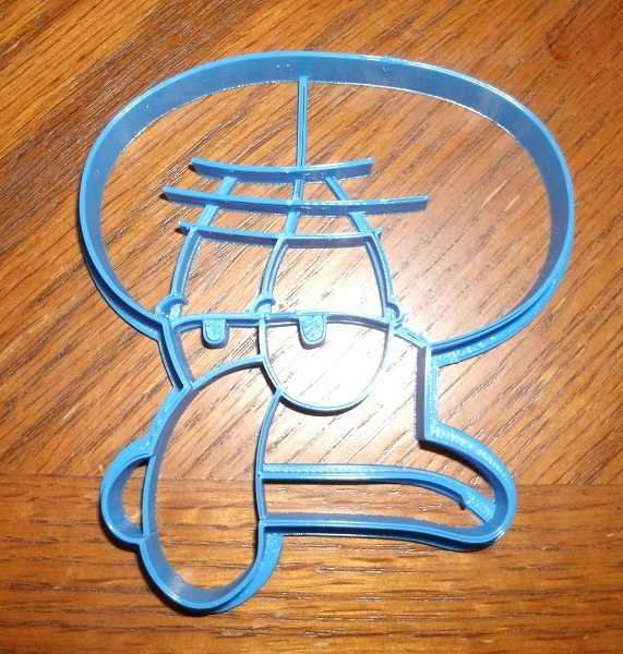 Squiedward Spongebob Squarepants Cookie Cutter