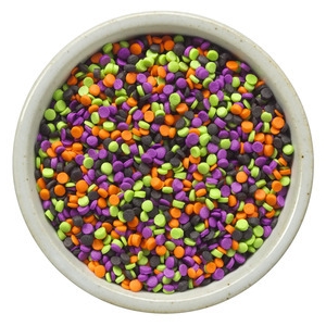 Small Dot Quins Black, Orange, Purple, Lime Green 5 LB