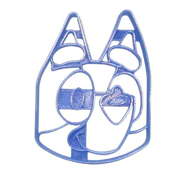 Bingo Dog Face Cookie Cutter