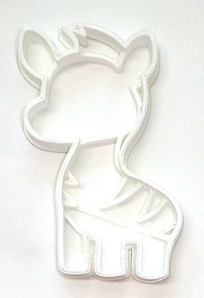 Cute Baby Zebra Cookie Cutter
