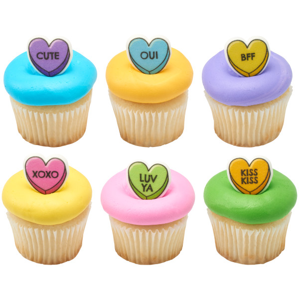 Candy Heart Dec-Ons 144 CT - Image 2