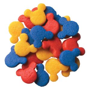 Mickey Mouse Primary (BL, RD, YE) Quins 4 OZ