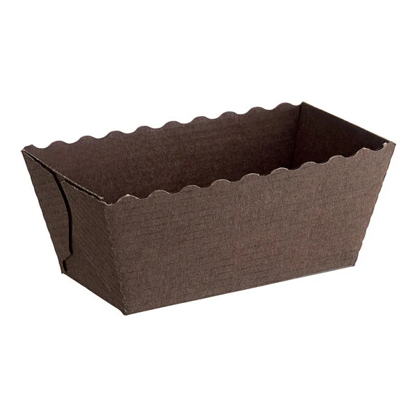 Easybake Brown Mini Loaf Scallop Edge 500 CT - Image 2