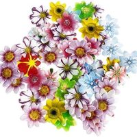 Edible Wafer Mini Flowers Toppers 12 CT