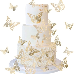 Mylar Butterfly Pics 12 CT