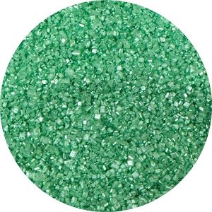 Pearl Green Sanding Sugar 7 OZ