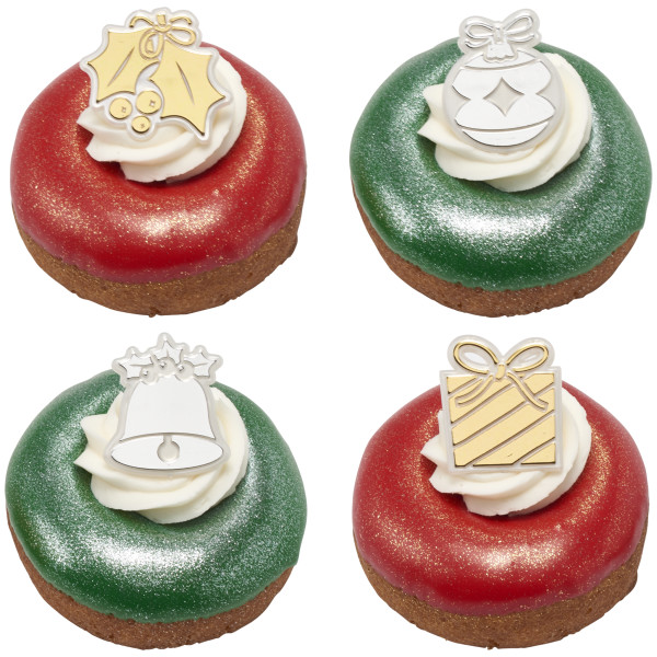 Holly Jolly Cupcake Rings 144 CT - Image 2