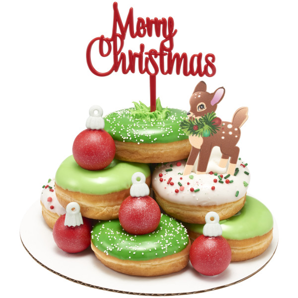 Merry Christmas Deer Vertical Layon 12 CT - Image 2