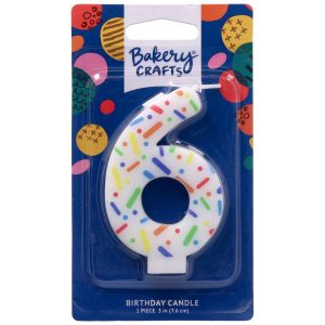 6 Rainbow Sprinkle 6 CT