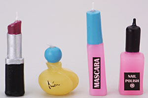 Make Up Novelty Candles 6 CT
