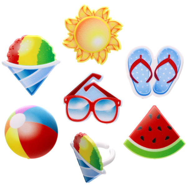 Summer Vibes Cupcake Rings 144 CT - Image 2