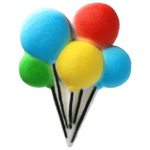 Balloon Cluster Assortment – Red 3 Free Dec-Ons 2 1/2″ 40 CT