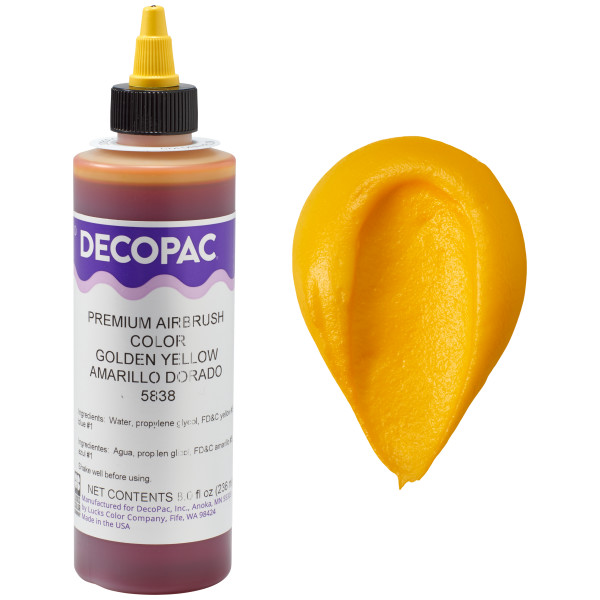 Golden Yellow 9 OZ (255g) Airbrush Color