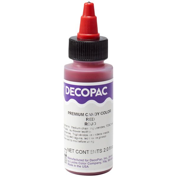 Red Candy Color 2 OZ Decopac