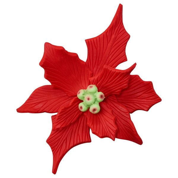 Poinsettia Red GP 3" 8 CT