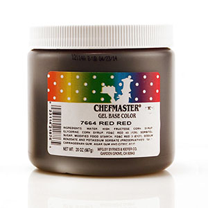 Red Red 16 Fluid OZ Gel Paste
