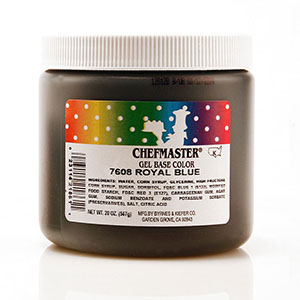 Royal Blue 16 Fluid OZ Gel Paste