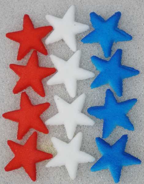 Stars Red, White & Blue Dec-Ons 7/8" 216 CT
