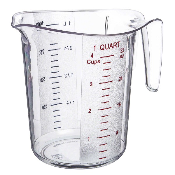 Measuring Cup Plastic 1 Quart